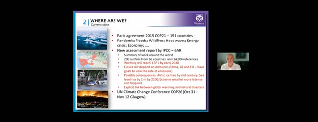 Video predavanje prof. dr Slobodana Simonovića: Klimatske promene u 5 grafikona